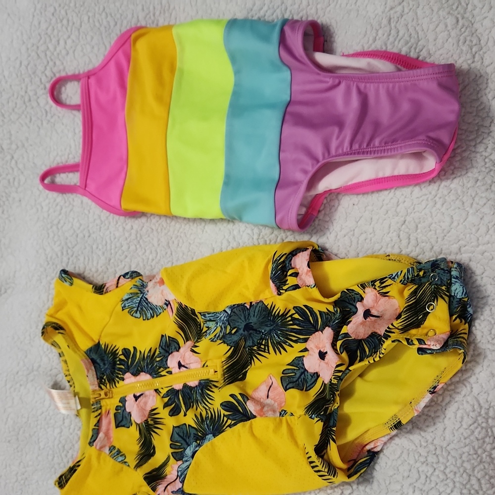 Bundle lot of toddler girls Swim Size 3T - Picture 3 of 4